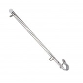 Flagstaff / flagpole 40cm. Handrail / pulpit Mount